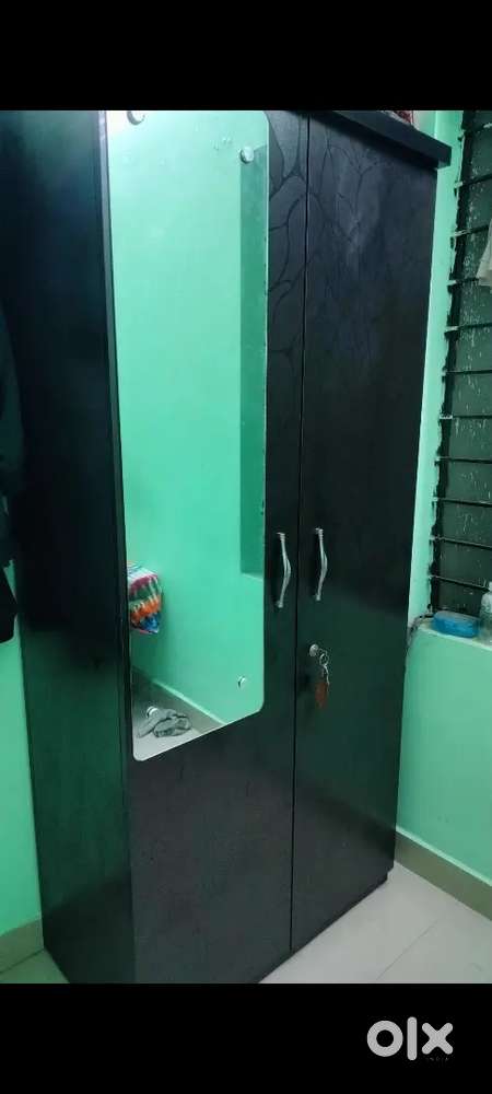 Cupboard with mirror