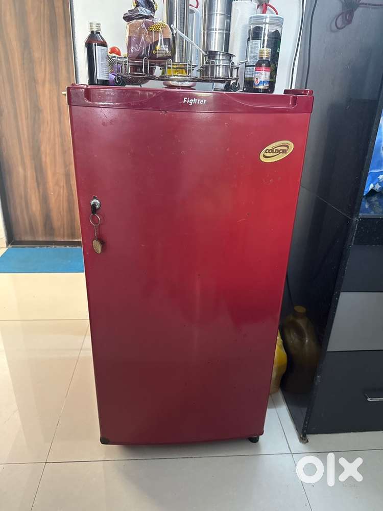 Voltas Coldcel 100 Ltrs Refrigerator – Red Colour, Good Condition