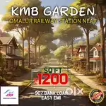PREMIUM PLOTS AT NEAR BY OMALUR RAILWAY STATION AND BUS STAND - SALEM