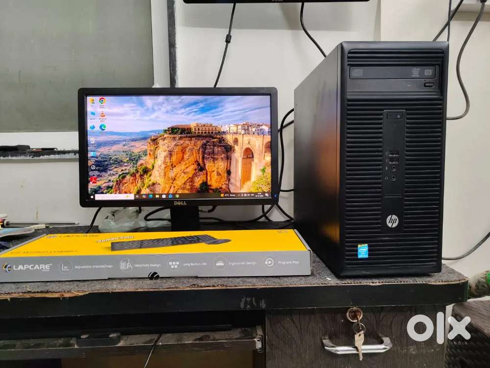 Hp i5 4th gen computer set in excellent condition