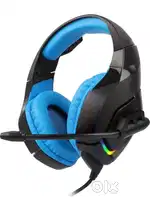 Zebronics Zeb-Rush (Blue) Premium Wired Gaming On Ear Headphone