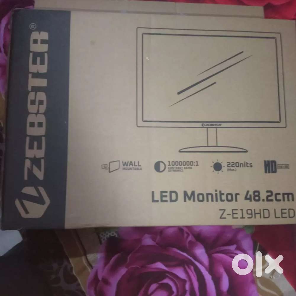 Brand new zebronics monitor