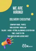 Delivery staff--urgent hiring palakkad