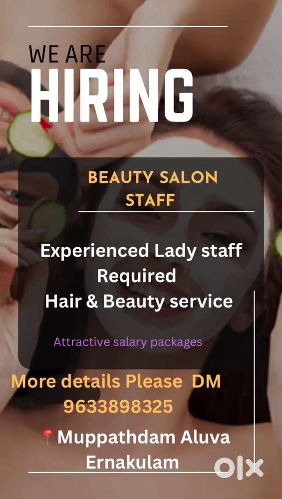 Experienced Lady staff Required Hair & Beauty services
