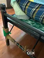 Double size Metal cot @3500