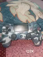 PS4 controller  with dual shock original with free ultra smart watch