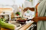 A female cook required full-time
