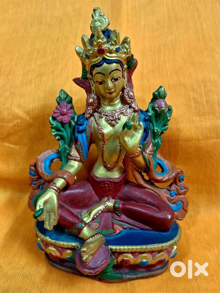 Green Tara Idol
