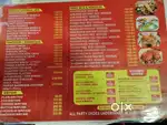 Chinese, Tandoori and parotta