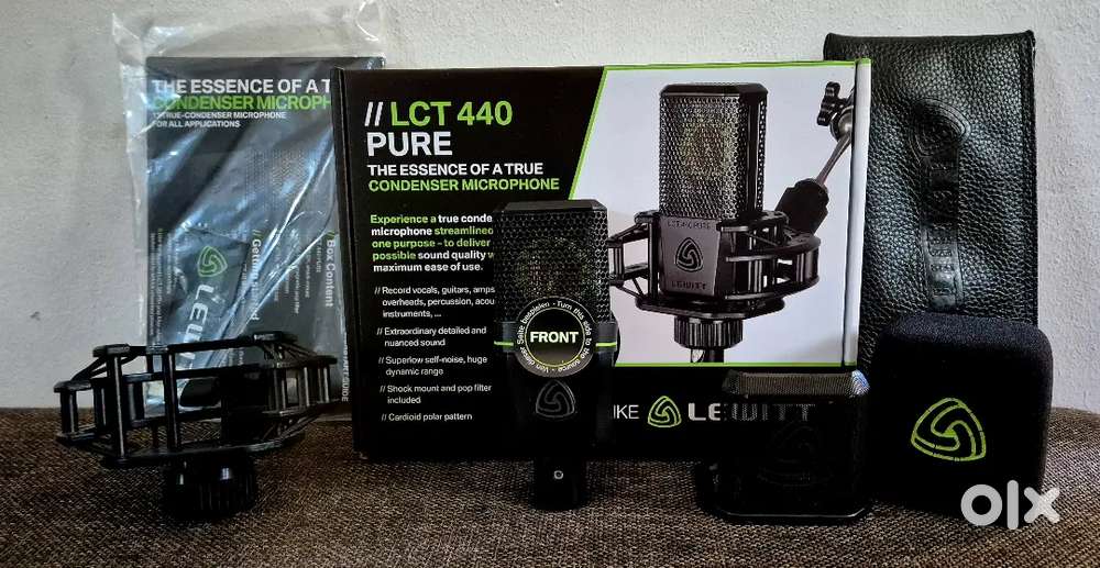 Lewitt 440 pure studio microphone