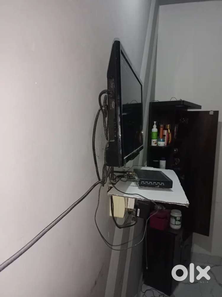 Black lcd cooler iron almirah