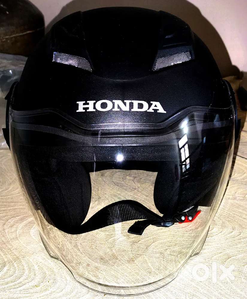 Honda helmet ISI mark black colour