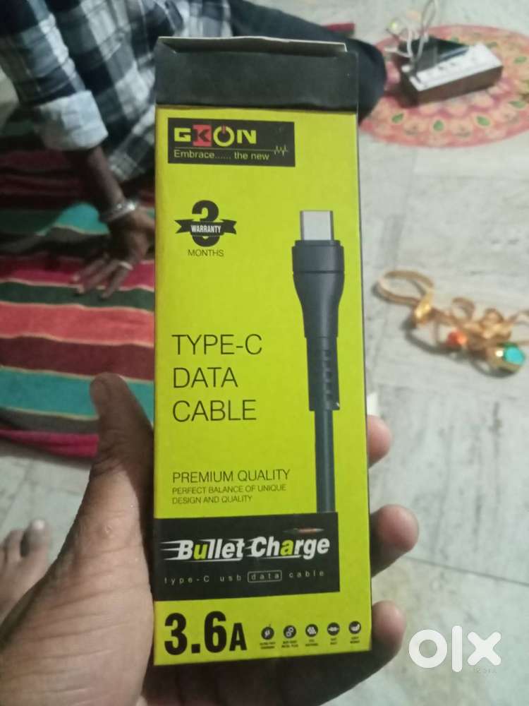 Adepter cable with box c-pin and very fast charging