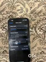 Iphone 15 blue 128 GB 93% battery