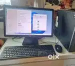 Feature latest with graphics card desktop completly set with led