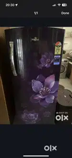 Whirlpool Refrigerator 218L
