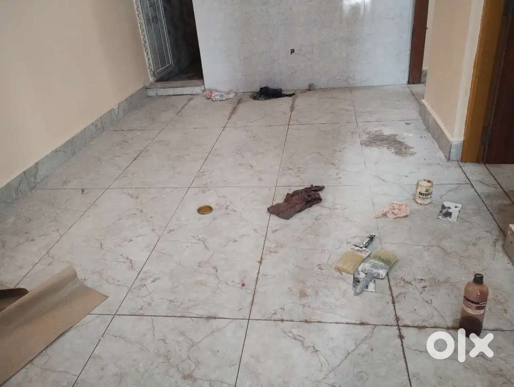 New 1bhk & car parking ground floor backside of police academy Aiims