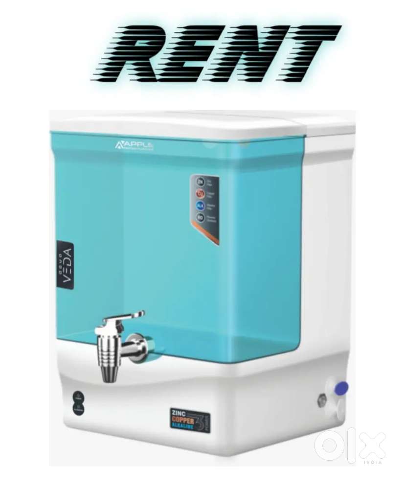Water purifier available on rent