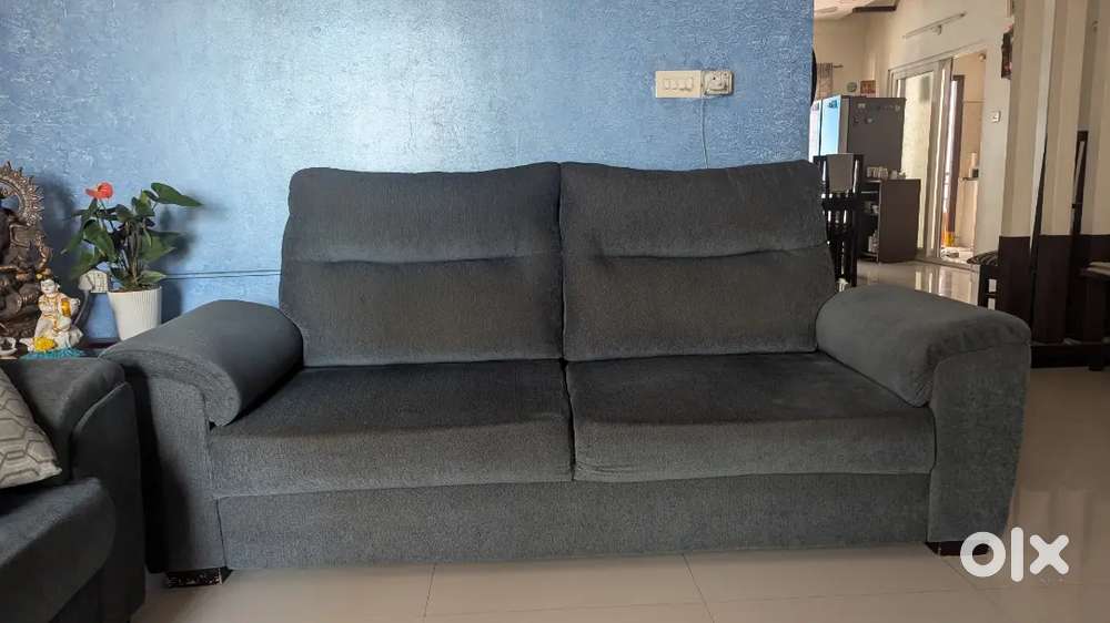 3+2 Sofa, Study/computer table and single matress