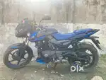 Bajaj Pulsar 150 Dual Disc Brake Blue & Black Colour.