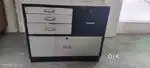 A heavy setti with drawers