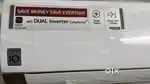 LG Dual Inverter Split AC – Excellent Condition – Energy Efficient