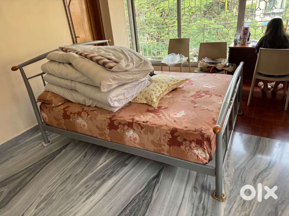 Modular steel bed single bed table