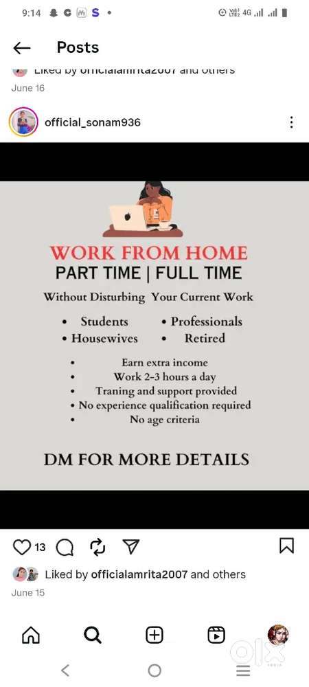 Work from home online business