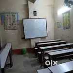 COACHING INSTITUTES WITH STUDENTS AND BENCH BOARD OFFICE FAN