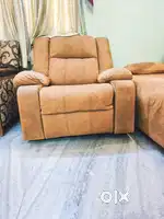 Premium 3+2+1 sofa set with recliner