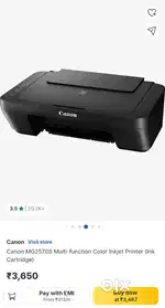1 month Old Canon Printer