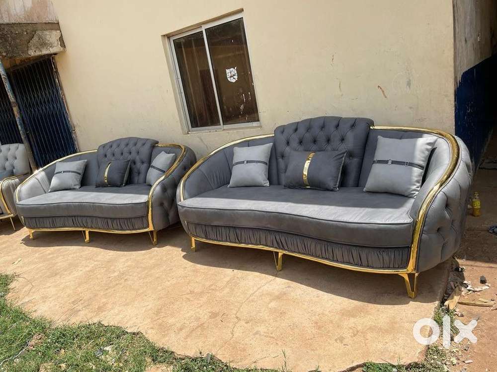 Branded L shape corner sofa 3 years warranty