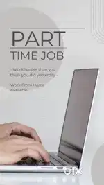 Part time job opportunity for students and housewife to work at home