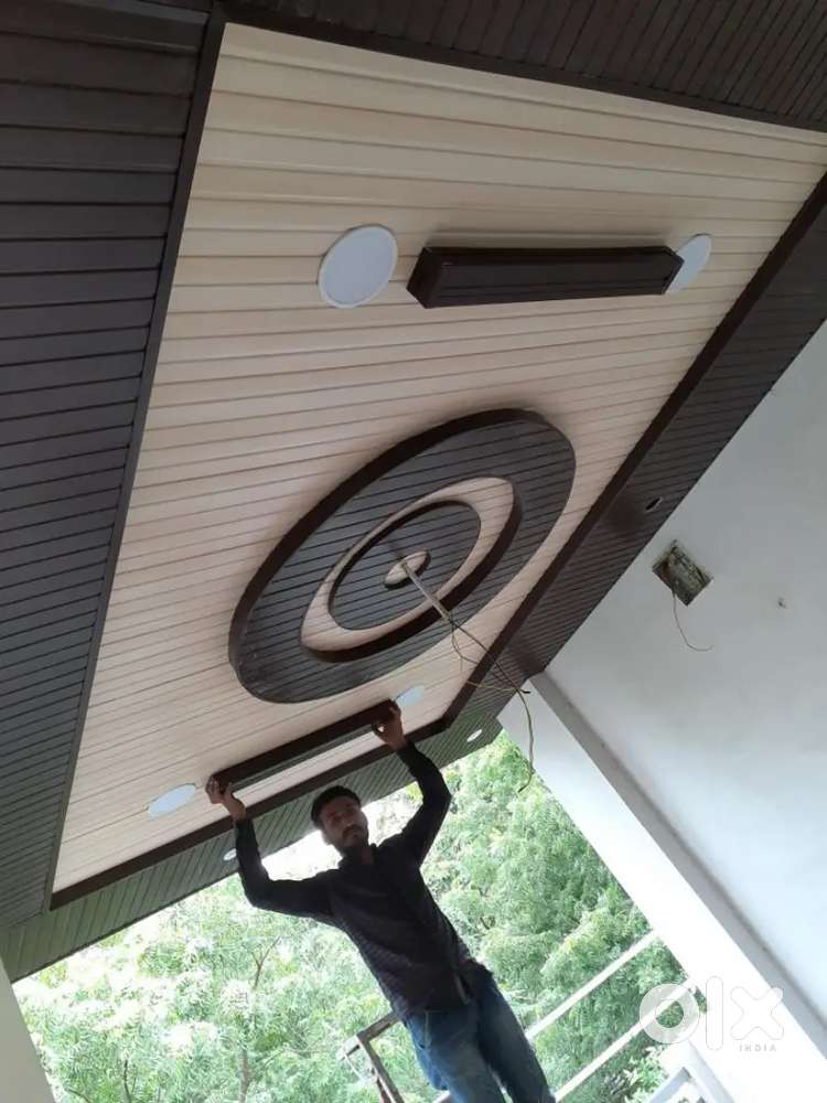 PVC panel and for ceiling karvane ke liye sampark Karen
