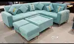 Friday Discount- New sofa set 8499,L shape sofa 16499/Emi option avai