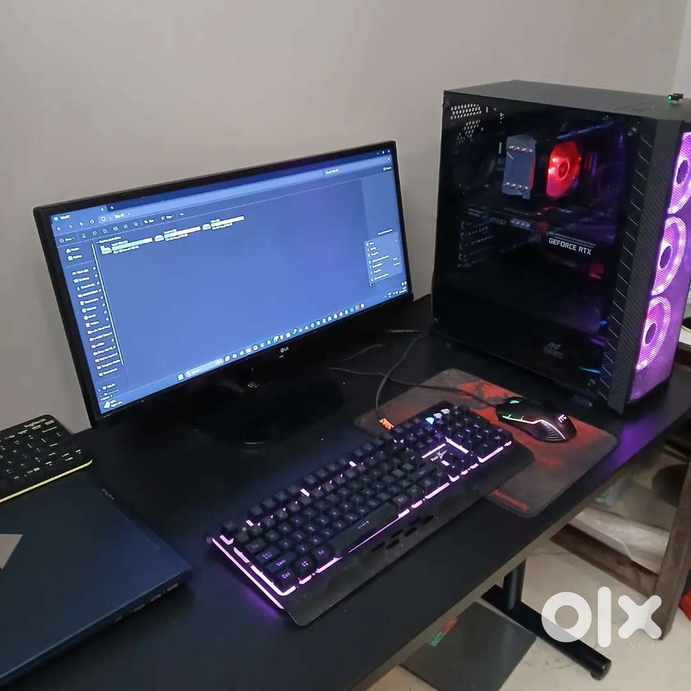 12 GB Graphics 2.5TB Gaming PC + Ultrawide Monitor