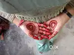 Mahandi art in your hand