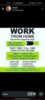 Work from home