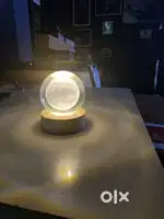 Crystal Glow Sphere - Light Up Your Space with Elegance