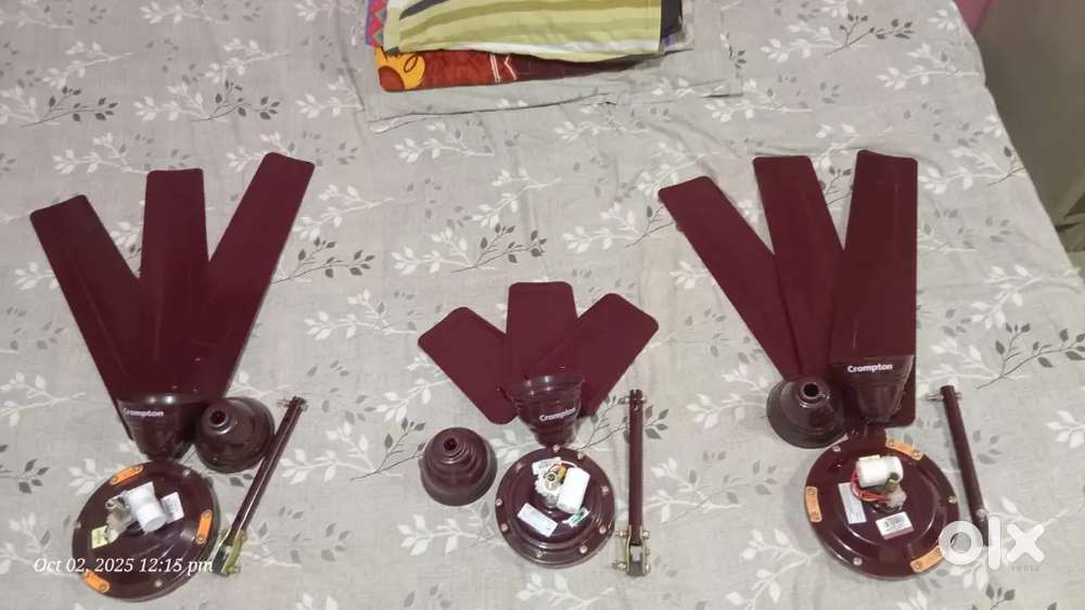 3 no. of Crompton Fan for sell
