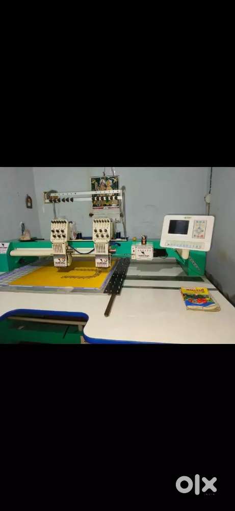 Computer embroidery machine