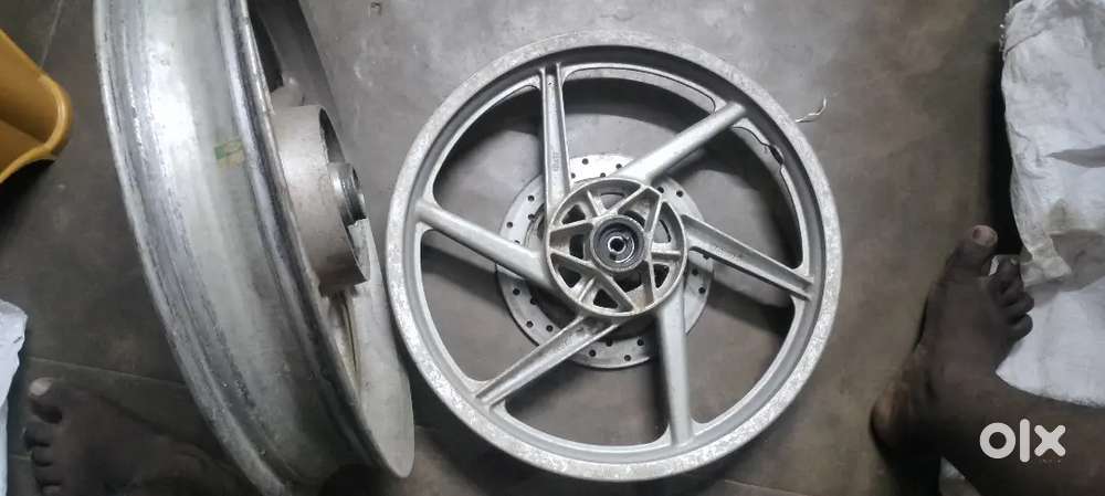 Bajaj alloy wheel