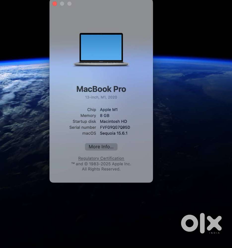 Macboo Pro M1 - 20202