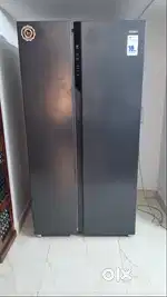 Haier side by side door. 602ltr