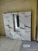 5 door wardrobe new brand factory marble white