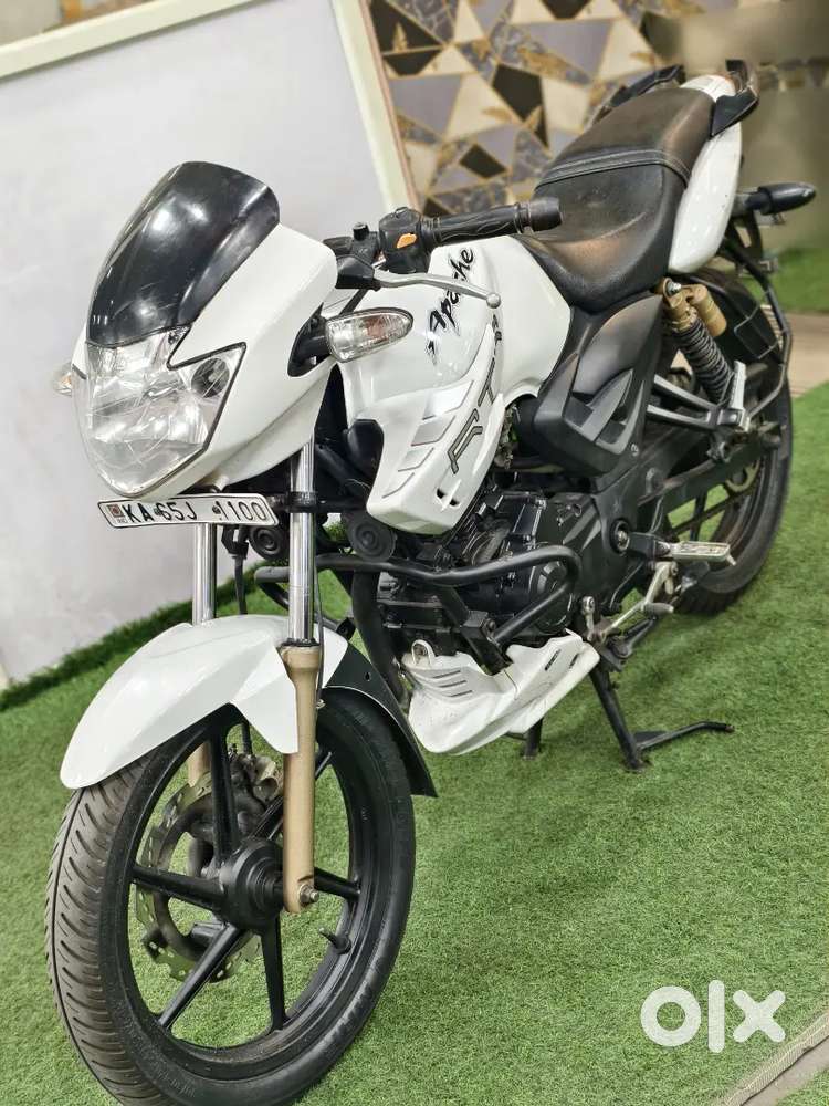 Tvs apache rtr 160cc 2019 model single owner showroom condition