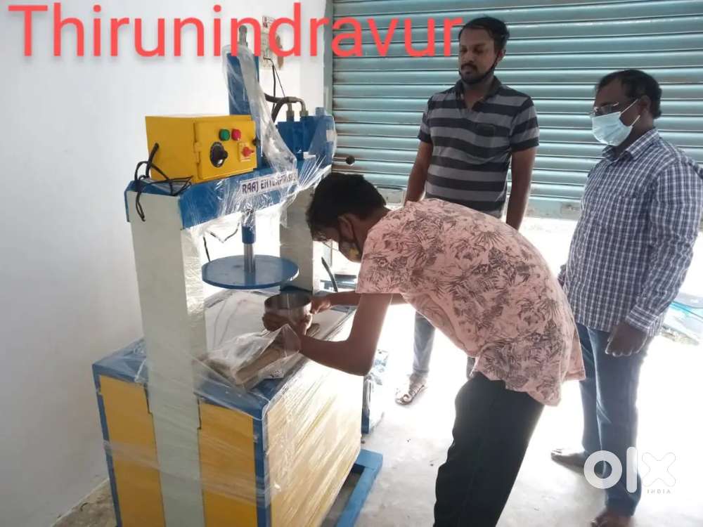 Buy paper plate machine and get free Dona machine