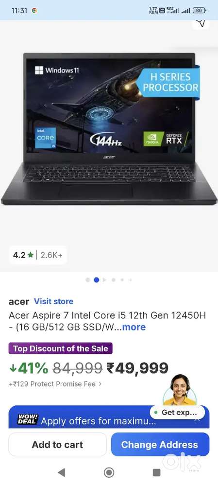 Acer aspire 7