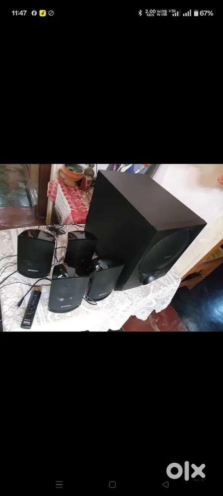 Sony home theatre new condition