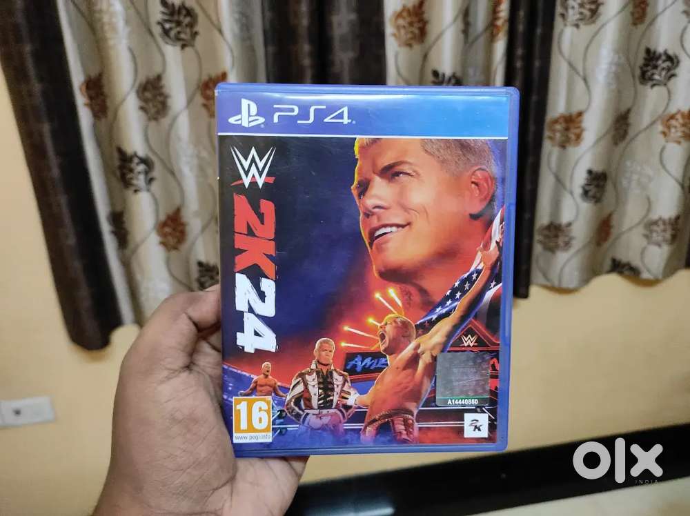 ps4 ps5 wwe 2k24 game cd